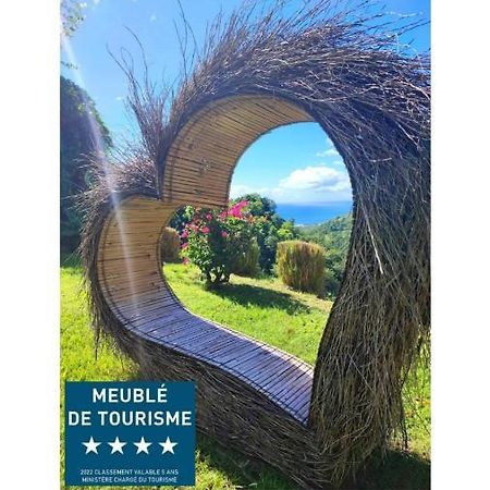 Gite 4 Etoiles, La Vieille Sucrerie St Claude Guadeloupe, Jacuzzi Spa Privatif, Vue Exceptionnelle Sur La Mer Des Caraibes Basse-Terre Ngoại thất bức ảnh