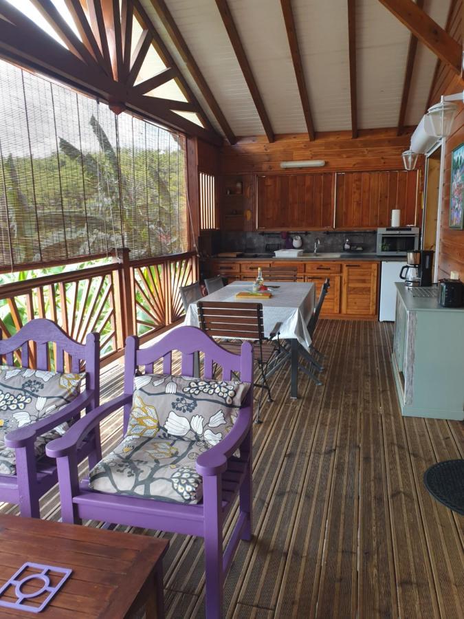Gite 4 Etoiles, La Vieille Sucrerie St Claude Guadeloupe, Jacuzzi Spa Privatif, Vue Exceptionnelle Sur La Mer Des Caraibes Basse-Terre Ngoại thất bức ảnh