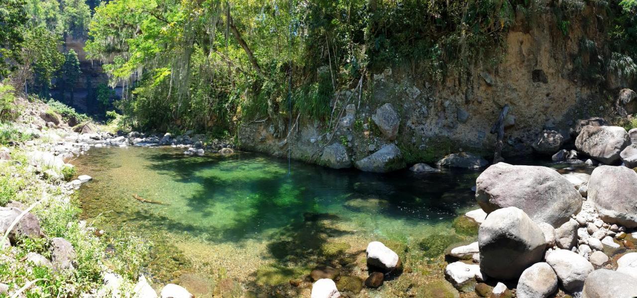Gite 4 Etoiles, La Vieille Sucrerie St Claude Guadeloupe, Jacuzzi Spa Privatif, Vue Exceptionnelle Sur La Mer Des Caraibes Basse-Terre Ngoại thất bức ảnh