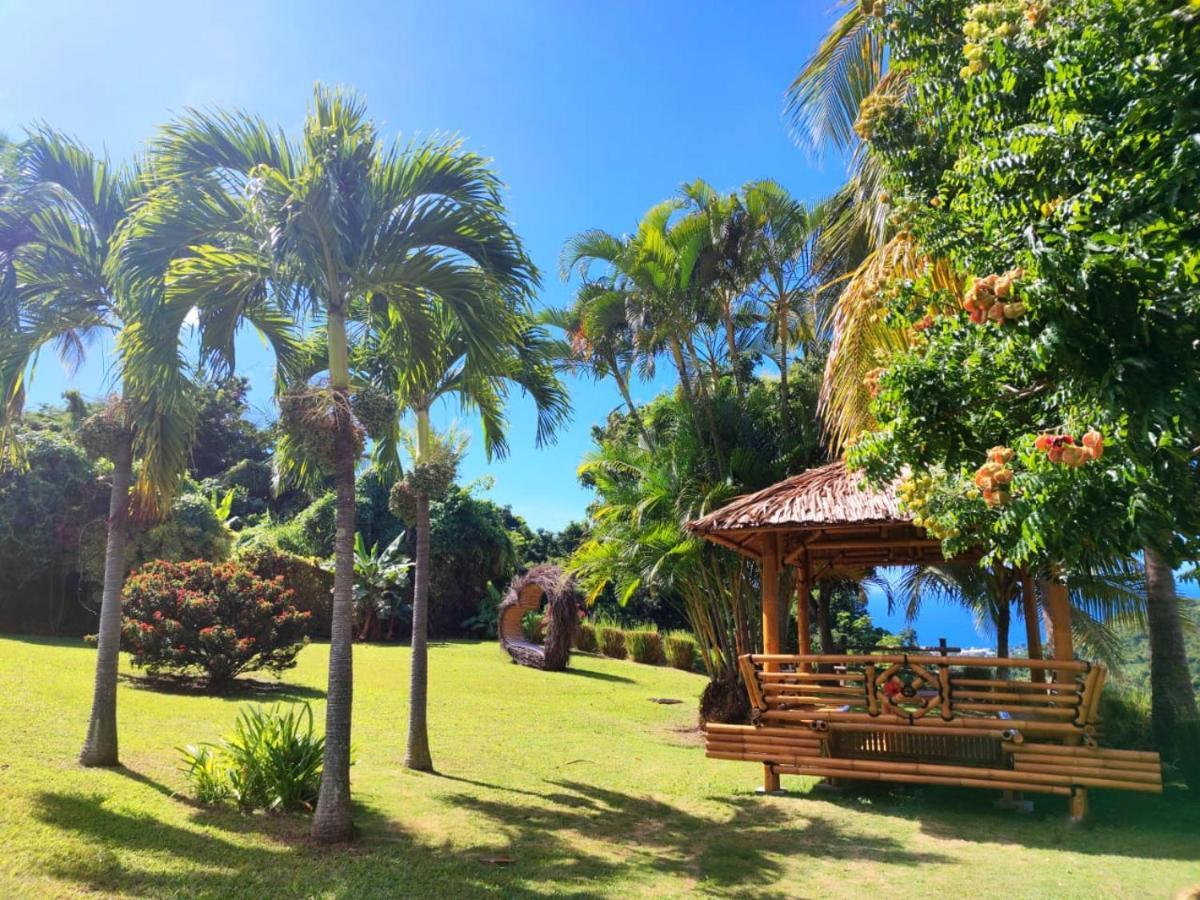 Gite 4 Etoiles, La Vieille Sucrerie St Claude Guadeloupe, Jacuzzi Spa Privatif, Vue Exceptionnelle Sur La Mer Des Caraibes Basse-Terre Ngoại thất bức ảnh